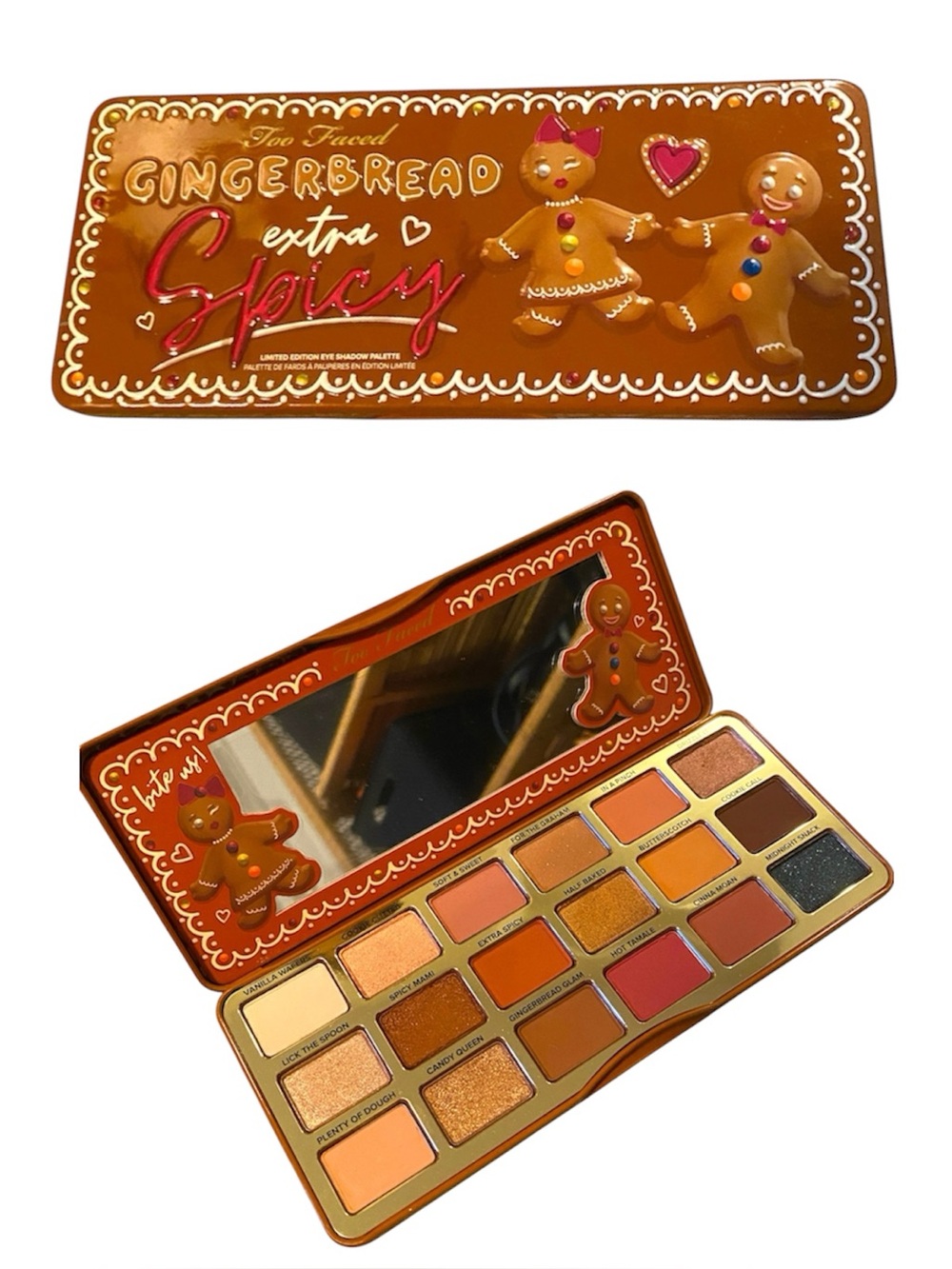 Too Faced Gingerbread Extra Spicy Eyeshadow Palette